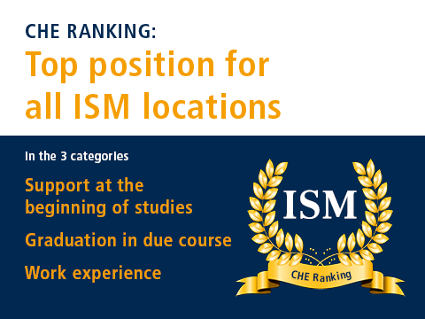 ISM scored high in the CHE university ranking 