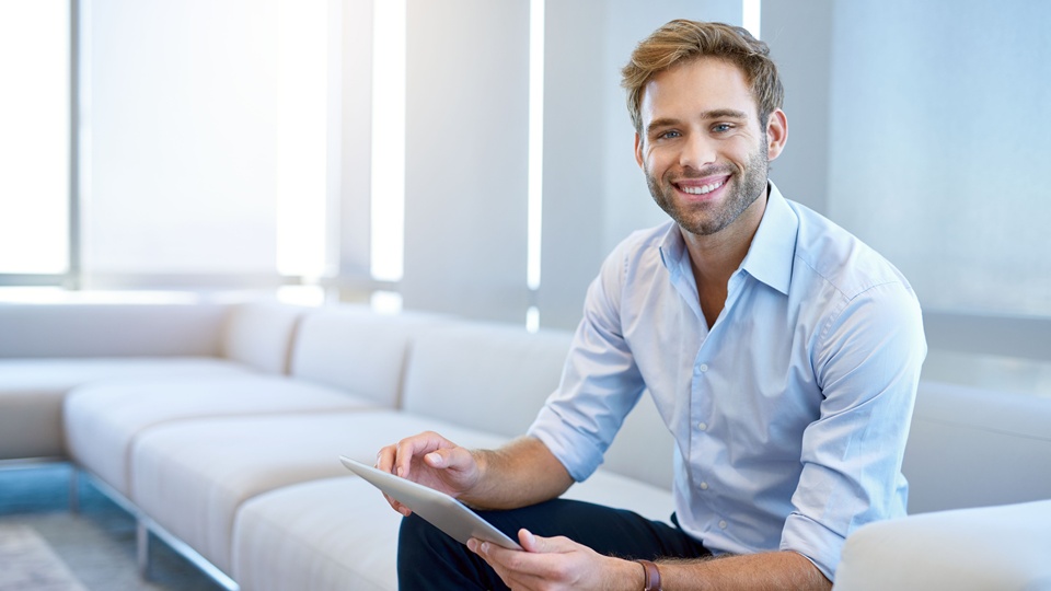 Student in the online master in management