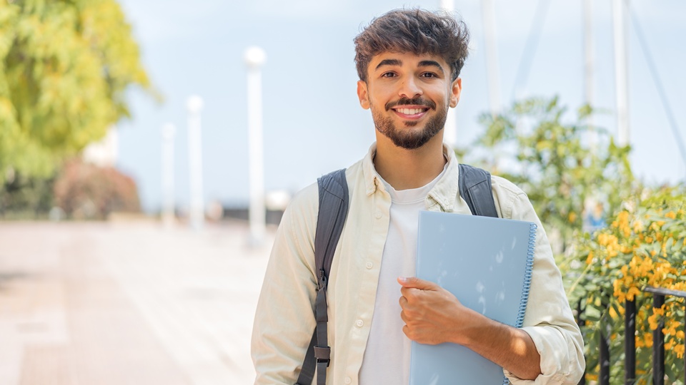 Student in the online master of sustainability management